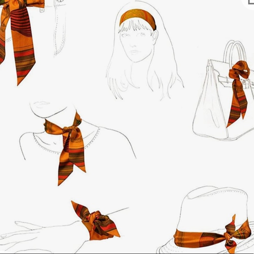 🎀TWILLY🎀Style your HandBag/ Scarf/Ribbon/Neck/Wrist(pair) - Picture 5 of 5